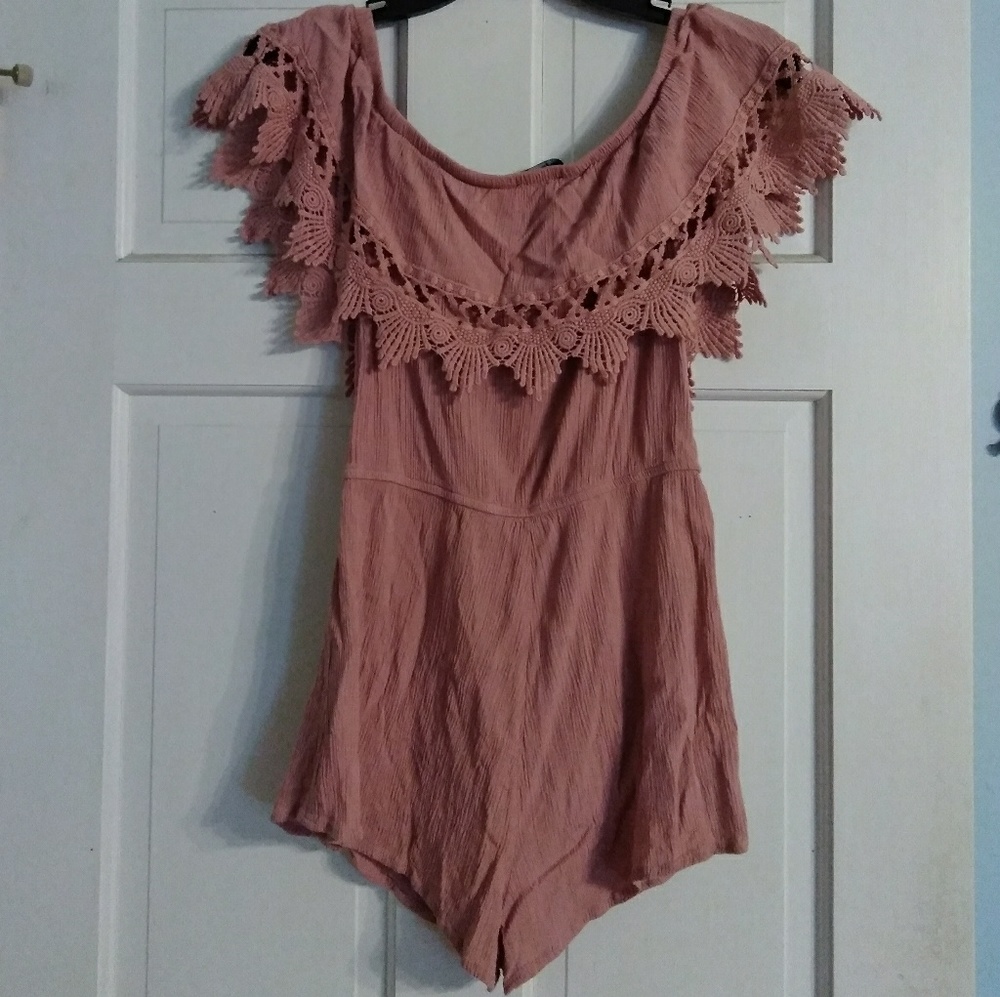 Ambiance Pink Romper
